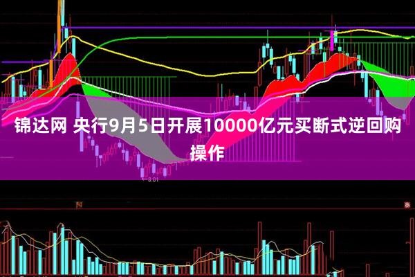 锦达网 央行9月5日开展10000亿元买断式逆回购操作