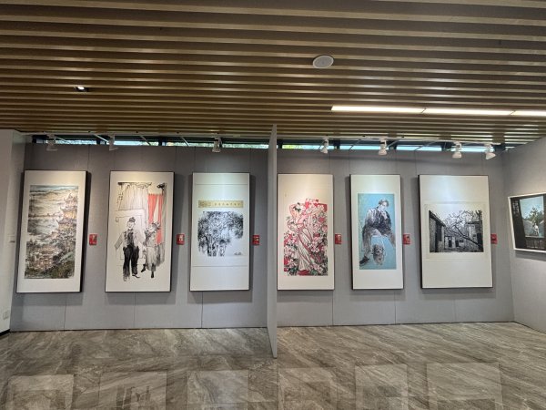 华生证券 持续至11月 可免费参观！成都郫都这个名家作品展里藏着天府新画卷